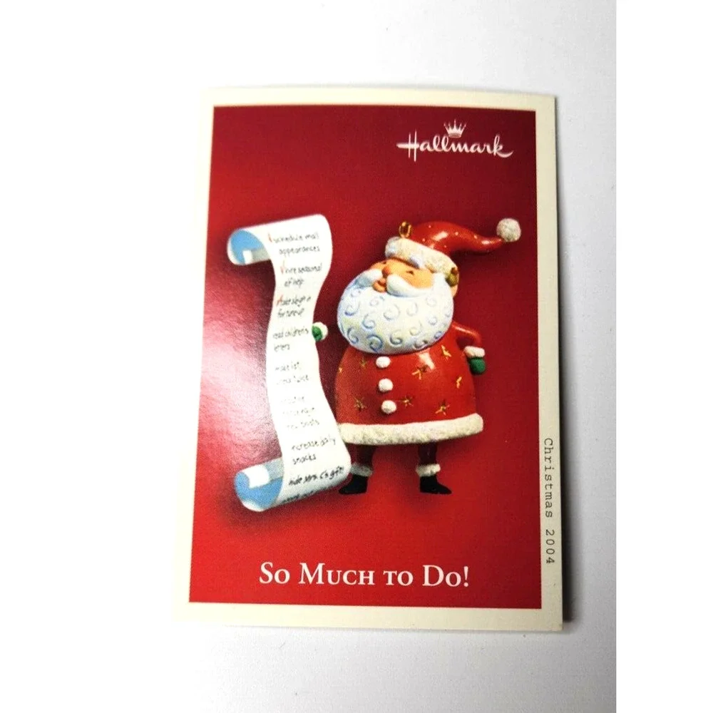 2004‎ Hallmark So Much To Do! Ornament NIB SKU U125